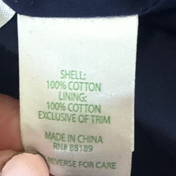 Lilly Pulitzer Sasha Shift Dress Halter Size 8 Navy Blue Metallic Gold Resort - Picture 11 of 15